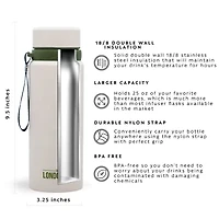 London Sip 25-oz. Water Bottle Tea Infuser