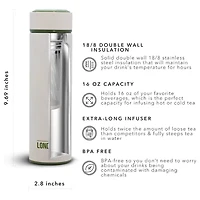 London Sip 16-oz. Water Bottle Tea Infuser