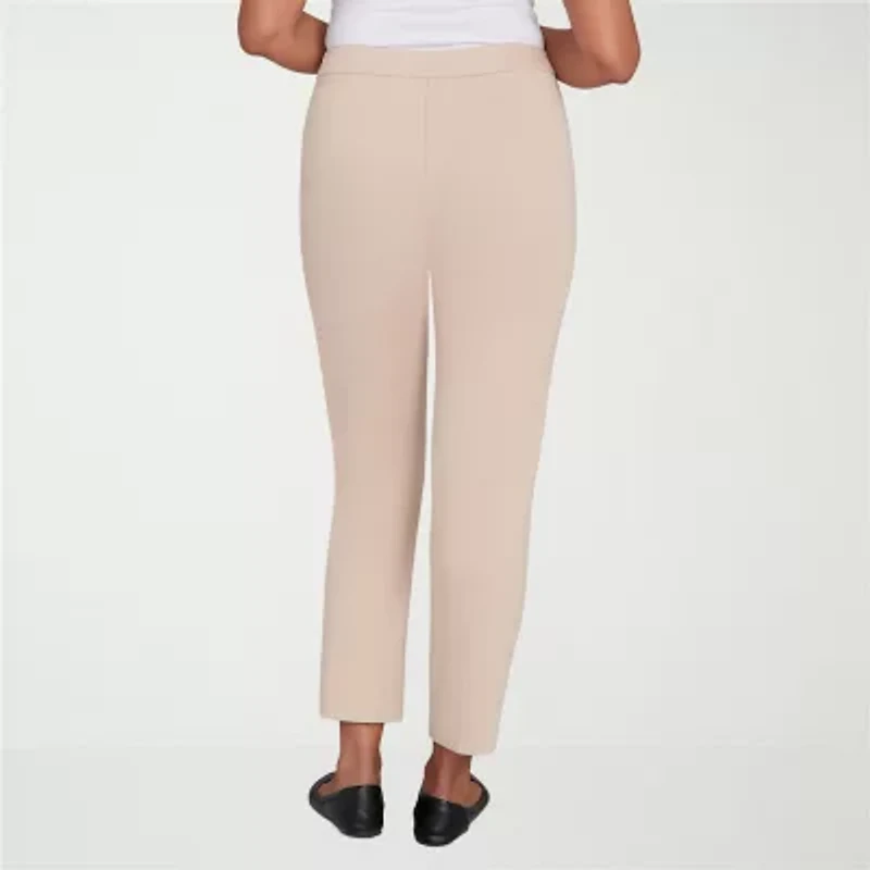 Alfred Dunner Urban Legend Womens Straight Pull-On Pant