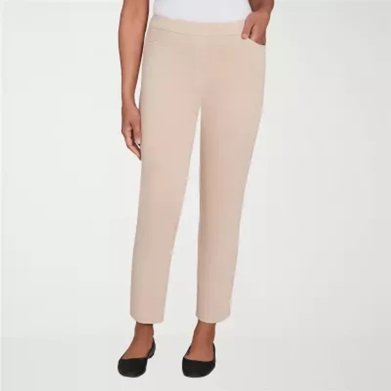 Alfred Dunner Urban Legend Womens Straight Pull-On Pant