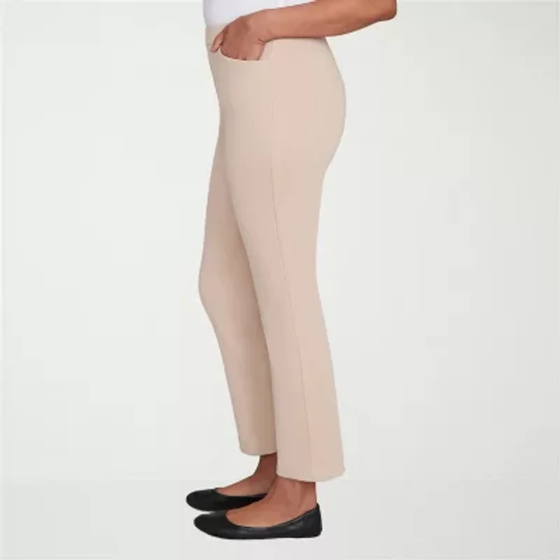 Alfred Dunner Urban Legend Womens Straight Pull-On Pant