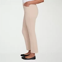 Alfred Dunner Urban Legend Womens Straight Pull-On Pant