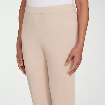 Alfred Dunner Urban Legend Womens Straight Pull-On Pant