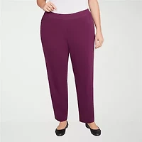 Alfred Dunner Urban Legend Womens Straight Pull-On Pant