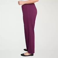 Alfred Dunner Urban Legend Womens Straight Pull-On Pant