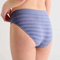 Ambrielle Womens Seamless High Cut Panty
