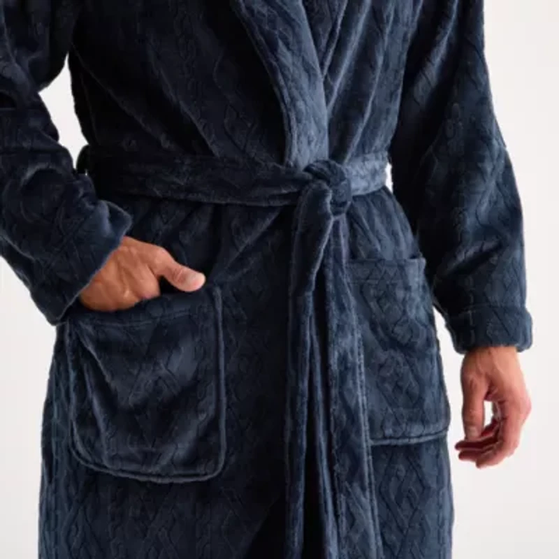 Stafford Mens Long Sleeve Long Length Robe