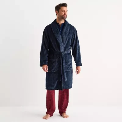 Stafford Mens Long Sleeve Long Length Robe