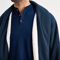 Stafford Mens Long Sleeve Length Robe