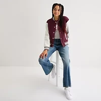 Arizona Womens Fleece Midweight Juniors Varsity Jacket