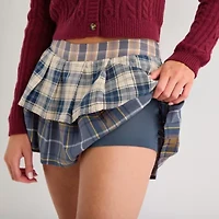 Arizona Womens Juniors Pleated Skirt