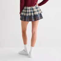 Arizona Womens Juniors Pleated Skirt