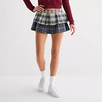 Arizona Womens Juniors Pleated Skirt