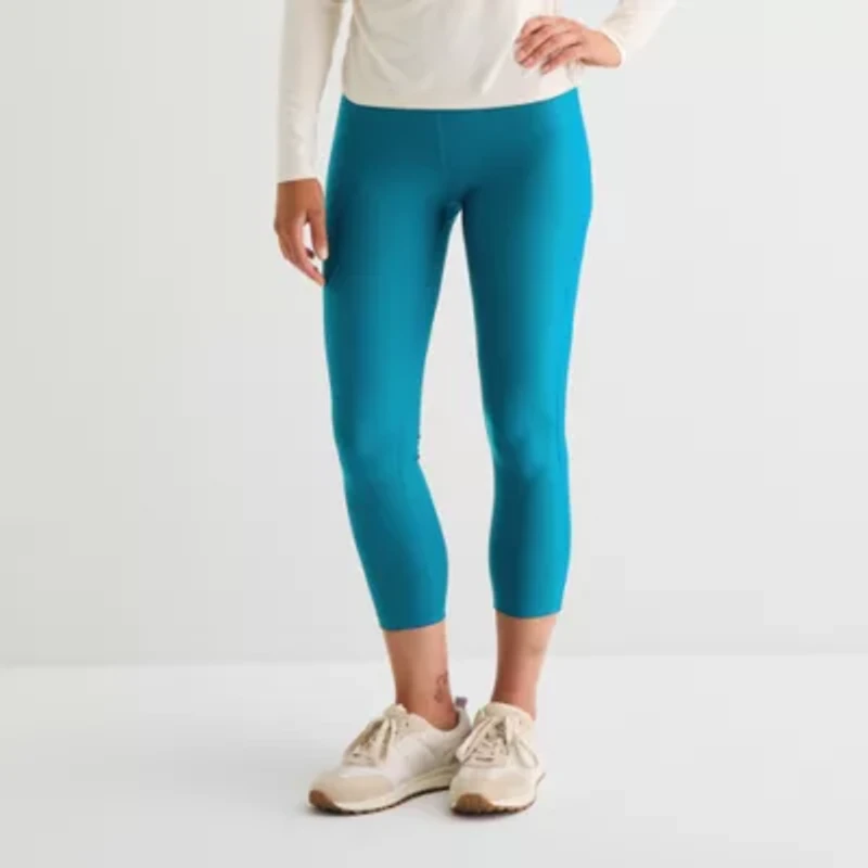 Xersion EverContour+ Womens High Rise 23" Cropped Legging