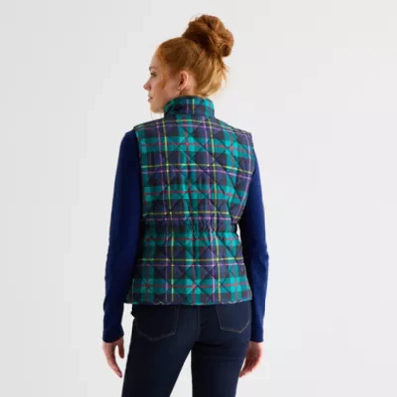 St. John's Bay Womens Midweight Quilted Vest