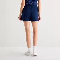 St. John's Bay Womens Mid Rise Pleated Short