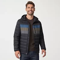 Free Country Mens Hooded Midweight Puffer Jacket