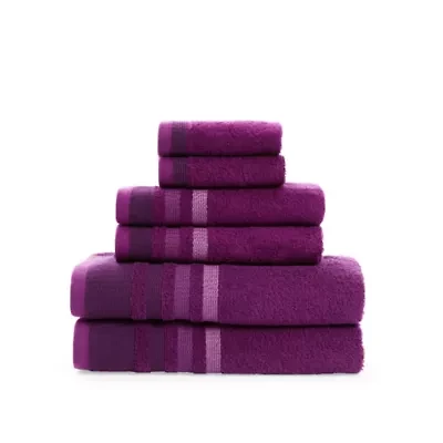 Home Expressions Solid & Stripe Bath Towel