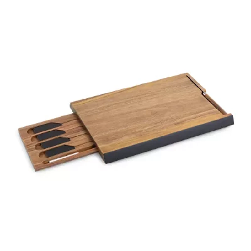 Picnic Time 4-pc. Wood Cheese Board Set