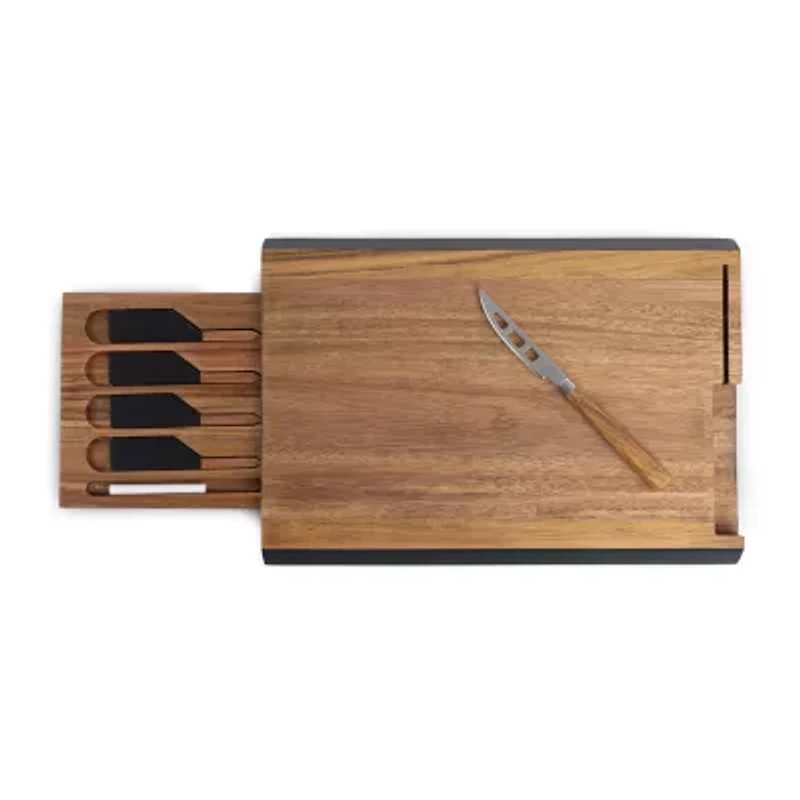 Picnic Time 4-pc. Wood Cheese Board Set