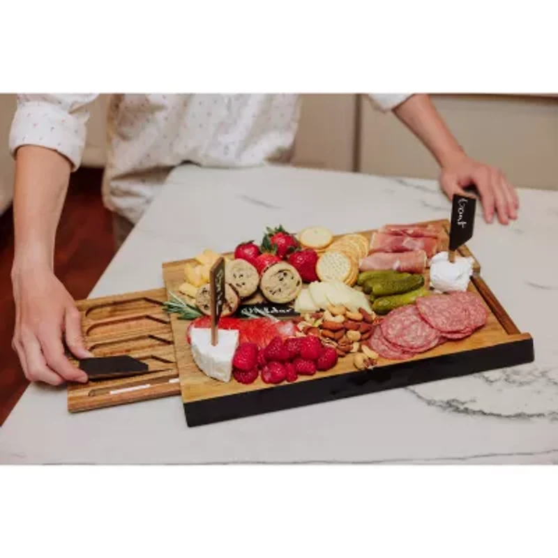 Picnic Time 4-pc. Wood Cheese Board Set
