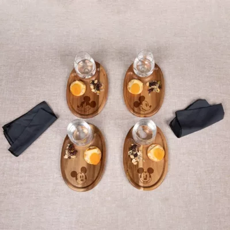 Picnic Time Wood Appetizer Plate