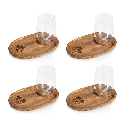 Picnic Time Wood Appetizer Plate