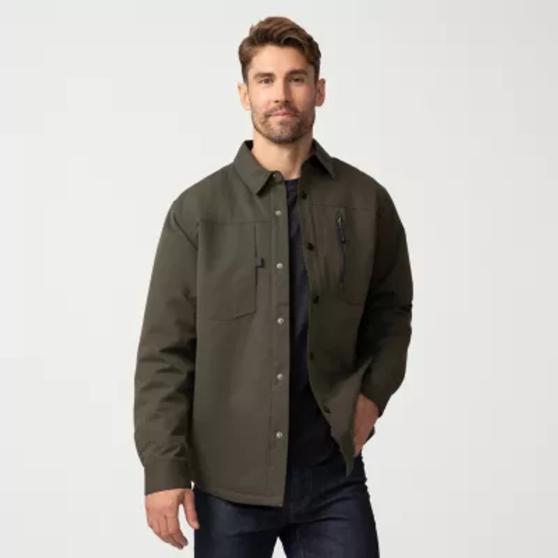 Free Country Mens Water Resistant Lightweight Shirt Jacket