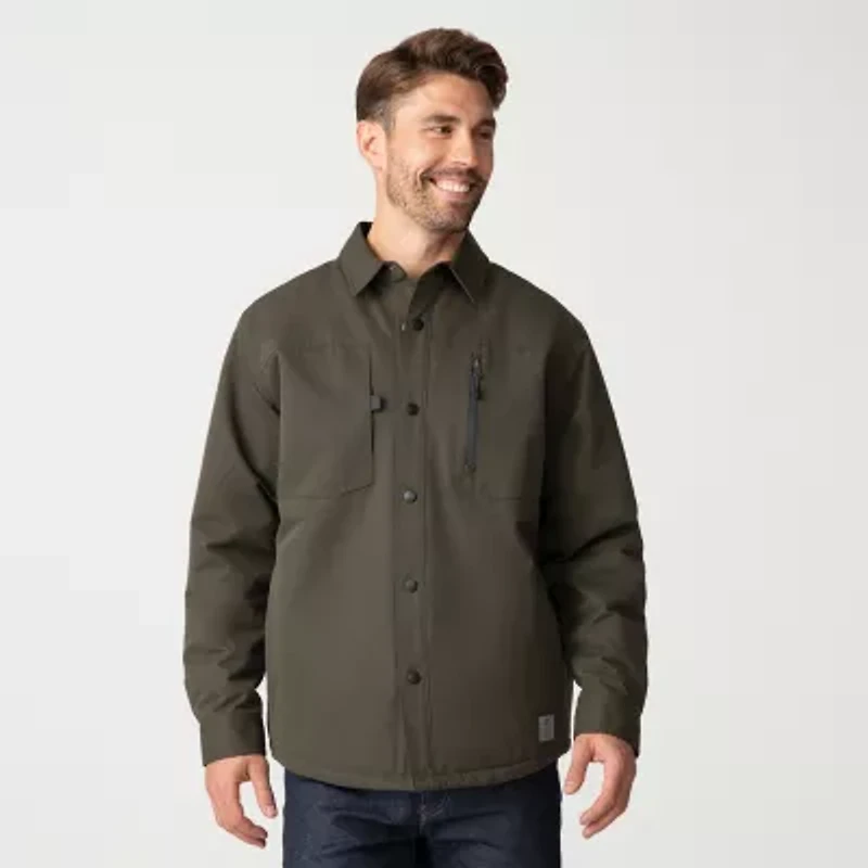 Free Country Mens Water Resistant Lightweight Shirt Jacket