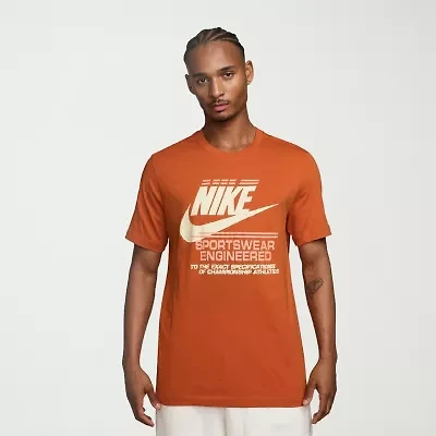 Nike Just Do It Mens Crew Neck Short Sleeve Regular Fit Graphic T-Shirt