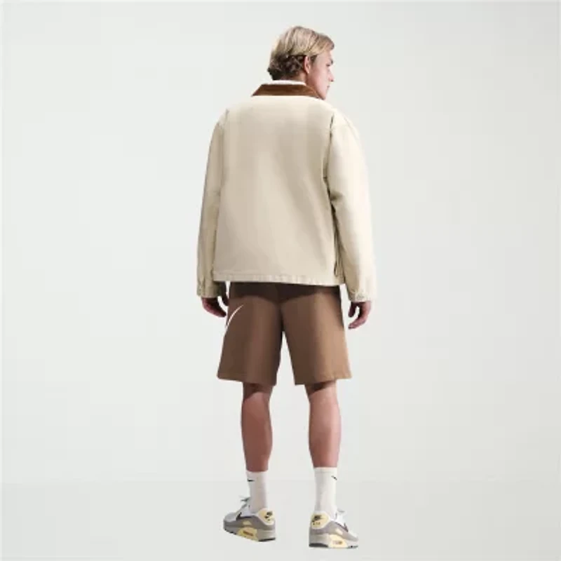 Nike Fleece Mens 11" Big and Tall Workout Shorts