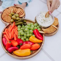 Picnic Time 3-pc. Wood Serving Tray
