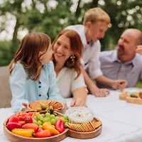 Picnic Time 3-pc. Wood Serving Tray