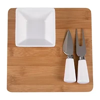 Picnic Time Wood Serving Set