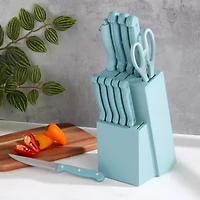 Basic Essentials Stainless Steel 12-pc. Knife Block Set