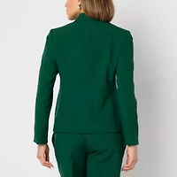 Black Label by Evan-Picone Womens Classic Fit Suit Jacket