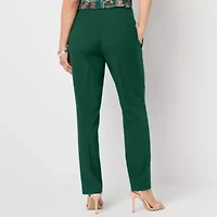 Black Label by Evan-Picone Womens Classic Fit Straight Suit Pant