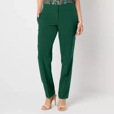 Black Label by Evan-Picone Womens Classic Fit Straight Suit Pant