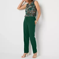 Black Label by Evan-Picone Womens Classic Fit Straight Suit Pant