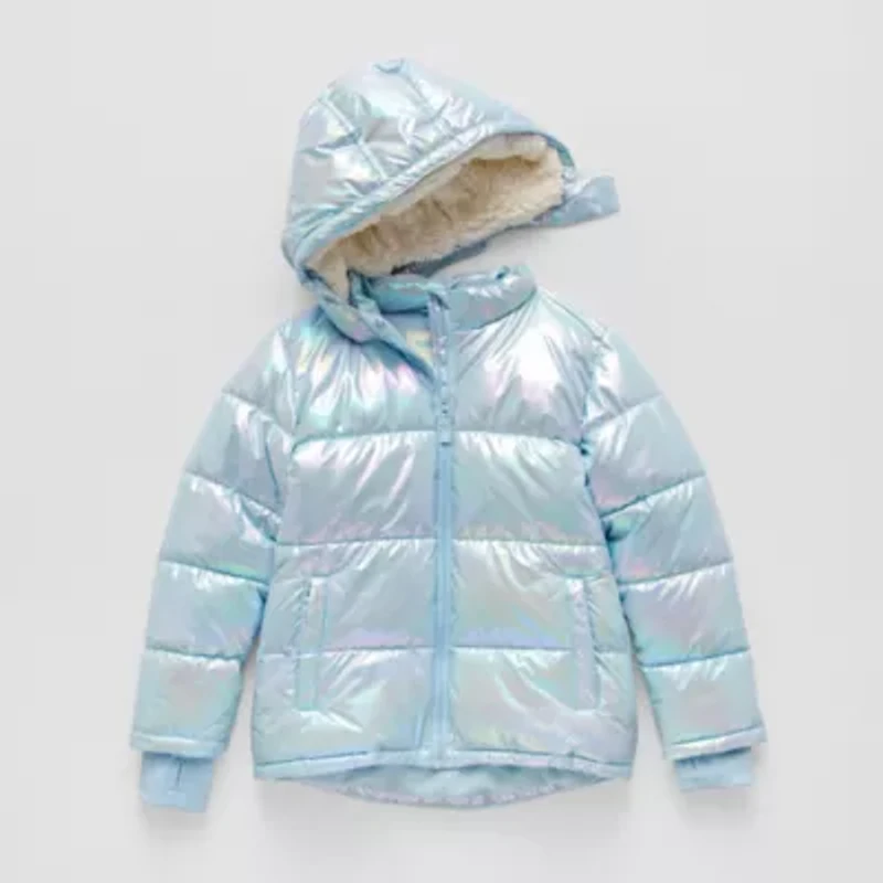 Thereabouts Little & Big Kid Girls Heavyweight Puffer Jacket