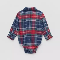 Okie Dokie Baby Boys Long Sleeve Bodysuit