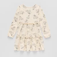 Thereabouts Little Girls Long Sleeve Skater Dress