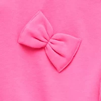 Thereabouts Little Girls Round Neck Long Sleeve Sweatshirt