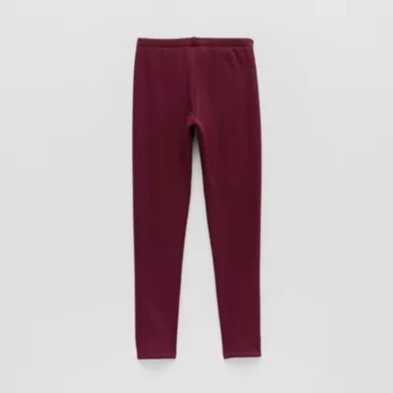 Thereabouts Little & Big Kid Girls Fleece Full Length Leggings