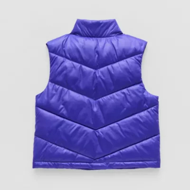 Xersion Little & Big Kid Girls Heavyweight Puffer Vest