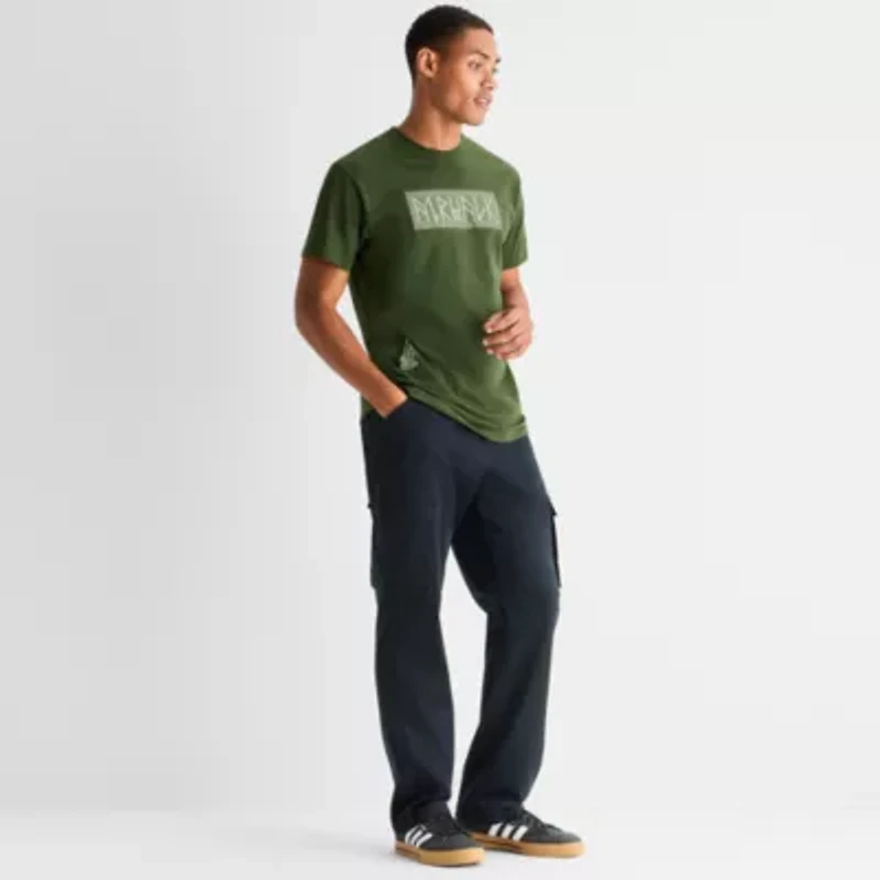 Airwalk Mens Straight Fit Cargo Pant