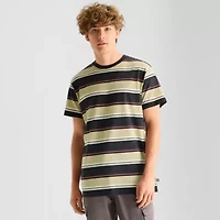 Airwalk Mens Crew Neck Short Sleeve Regular Fit Graphic T-Shirt