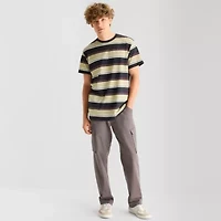 Airwalk Mens Crew Neck Short Sleeve Regular Fit Graphic T-Shirt