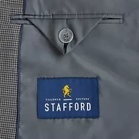 Stafford Houndstooth Mens Classic Fit Suit Jacket