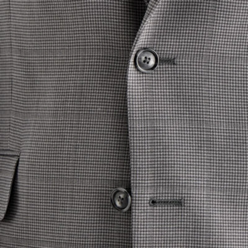Stafford Houndstooth Mens Classic Fit Suit Jacket